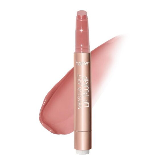 All-Natural Maracuja Lip Plump in Primrose - Glossy Finish for Luscious Lips